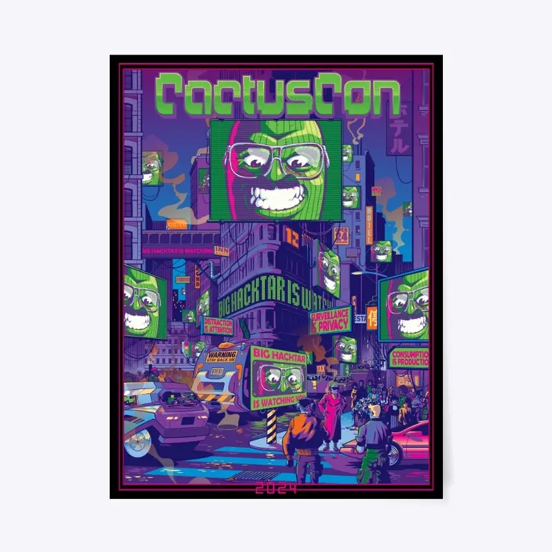 CC12 "Surveillance City" Poster 